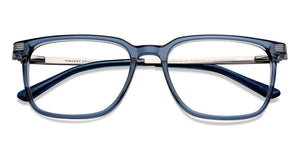 Blue Square Full Rim Unisex Eyeglasses by Vincent Chase-149058