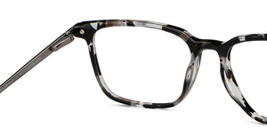 Tortoise Square Full Rim Unisex Eyeglasses by Vincent Chase-201322