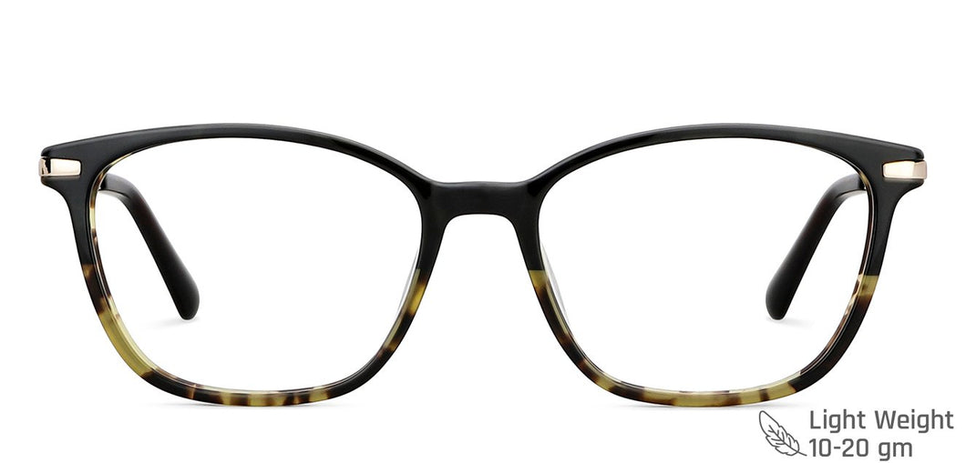Brown Cat Eye Full Rim Women Eyeglasses by Vincent Chase-149061