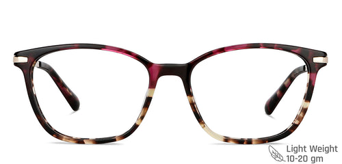 Pink Cat Eye Full Rim Women Eyeglasses by Vincent Chase-149062