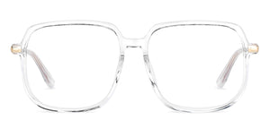 Transparent Square Full Rim Unisex Eyeglasses by Vincent Chase-149063