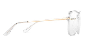 Transparent Square Full Rim Unisex Eyeglasses by Vincent Chase-149063
