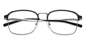 Black Square Full Rim Unisex Eyeglasses by Vincent Chase-149078