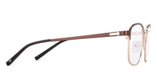 Load image into Gallery viewer, Brown Square Full Rim Unisex Eyeglasses by Vincent Chase-149079