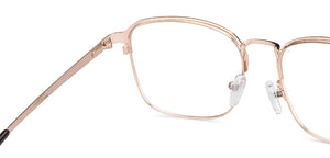 Brown Square Full Rim Unisex Eyeglasses by Vincent Chase-149079