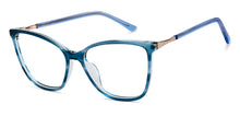Load image into Gallery viewer, Blue Cat Eye Full Rim Women Eyeglasses by Vincent Chase-149388