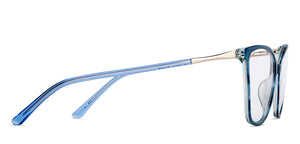 Blue Cat Eye Full Rim Women Eyeglasses by Vincent Chase-149388