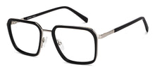Load image into Gallery viewer, Silver Geometric Full Rim Unisex Eyeglasses by Vincent Chase-149396