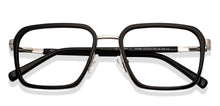 Load image into Gallery viewer, Silver Geometric Full Rim Unisex Eyeglasses by Vincent Chase-149396