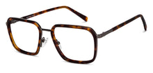 Load image into Gallery viewer, Brown Geometric Full Rim Unisex Eyeglasses by Vincent Chase-149397