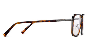 Brown Geometric Full Rim Unisex Eyeglasses by Vincent Chase-149397