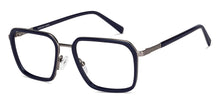 Load image into Gallery viewer, Gunmetal Geometric Full Rim Unisex Eyeglasses by Vincent Chase-149398