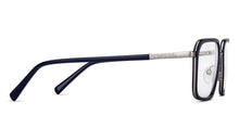 Load image into Gallery viewer, Gunmetal Geometric Full Rim Unisex Eyeglasses by Vincent Chase-149398
