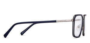 Gunmetal Geometric Full Rim Unisex Eyeglasses by Vincent Chase-149398