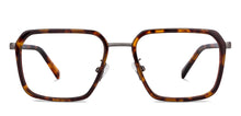 Load image into Gallery viewer, Tortoise Rectangle Full Rim Unisex Eyeglasses by Vincent Chase-202215