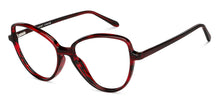 Load image into Gallery viewer, Maroon Cat Eye Full Rim Women Eyeglasses by Vincent Chase-149414