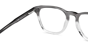 Grey Square Full Rim Unisex Eyeglasses by Vincent Chase-149689