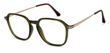 Load image into Gallery viewer, Green Square Full Rim Unisex Eyeglasses by Vincent Chase-149477