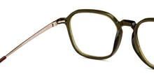Load image into Gallery viewer, Green Square Full Rim Unisex Eyeglasses by Vincent Chase-149477