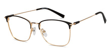 Load image into Gallery viewer, Black Rectangle Full Rim Unisex Eyeglasses by Vincent Chase-149596