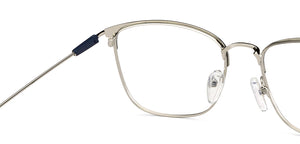 Blue Rectangle Full Rim Unisex Eyeglasses by Vincent Chase-149597