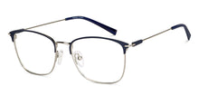 Load image into Gallery viewer, Blue Rectangle Full Rim Unisex Eyeglasses by Vincent Chase-149597