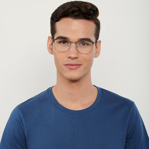 Green Rectangle Full Rim Unisex Eyeglasses by Vincent Chase-149598