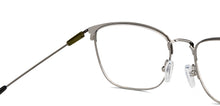 Load image into Gallery viewer, Green Rectangle Full Rim Unisex Eyeglasses by Vincent Chase-149598