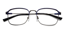 Load image into Gallery viewer, Blue Square Full Rim Unisex Eyeglasses by Vincent Chase-149601