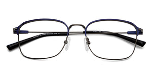 Blue Square Full Rim Unisex Eyeglasses by Vincent Chase-149601