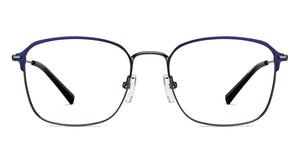 Blue Square Full Rim Unisex Eyeglasses by Vincent Chase-149601
