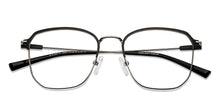 Load image into Gallery viewer, Black Square Full Rim Unisex Eyeglasses by Vincent Chase-149602