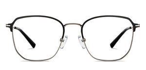 Black Square Full Rim Unisex Eyeglasses by Vincent Chase-149602