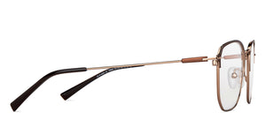 Brown Square Full Rim Unisex Eyeglasses by Vincent Chase-149603