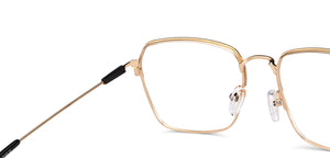 Black Geometric Full Rim Unisex Eyeglasses by Vincent Chase-149604