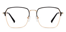 Load image into Gallery viewer, Black Geometric Full Rim Unisex Eyeglasses by Vincent Chase-149604