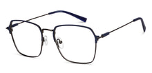 Load image into Gallery viewer, Blue Geometric Full Rim Unisex Eyeglasses by Vincent Chase-149605