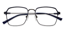 Load image into Gallery viewer, Blue Geometric Full Rim Unisex Eyeglasses by Vincent Chase-149605
