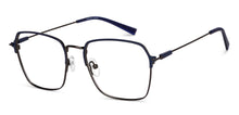 Load image into Gallery viewer, Blue Geometric Full Rim Unisex Eyeglasses by Vincent Chase-149605
