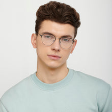 Load image into Gallery viewer, Black Aviator Full Rim Unisex Eyeglasses by Vincent Chase-149607