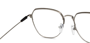 Black Aviator Full Rim Unisex Eyeglasses by Vincent Chase-149607