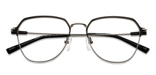 Load image into Gallery viewer, Black Aviator Full Rim Unisex Eyeglasses by Vincent Chase-149607