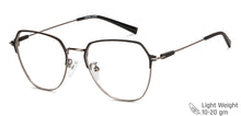 Load image into Gallery viewer, Black Aviator Full Rim Unisex Eyeglasses by Vincent Chase-149621