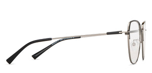Black Aviator Full Rim Unisex Eyeglasses by Vincent Chase-149621