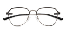 Load image into Gallery viewer, Black Aviator Full Rim Unisex Eyeglasses by Vincent Chase-149621