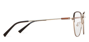 Brown Aviator Full Rim Unisex Eyeglasses by Vincent Chase-149623