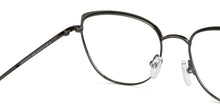 Load image into Gallery viewer, Gunmetal Cat Eye Full Rim Women Eyeglasses by Vincent Chase-149625