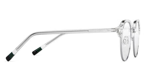 Transparent Clubmaster Full Rim Unisex Eyeglasses by Vincent Chase-149665
