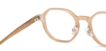 Load image into Gallery viewer, Brown Geometric Full Rim Unisex Eyeglasses by Vincent Chase-149675