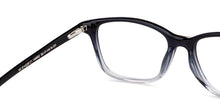 Load image into Gallery viewer, Black Rectangle Full Rim Unisex Eyeglasses by Vincent Chase-149692